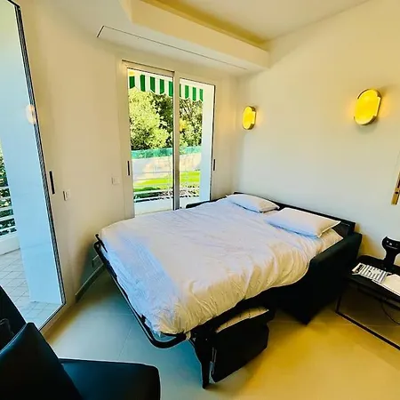 Cap Ferrat Wifi Clim Vue Et Bord De Mer Apartmán *
